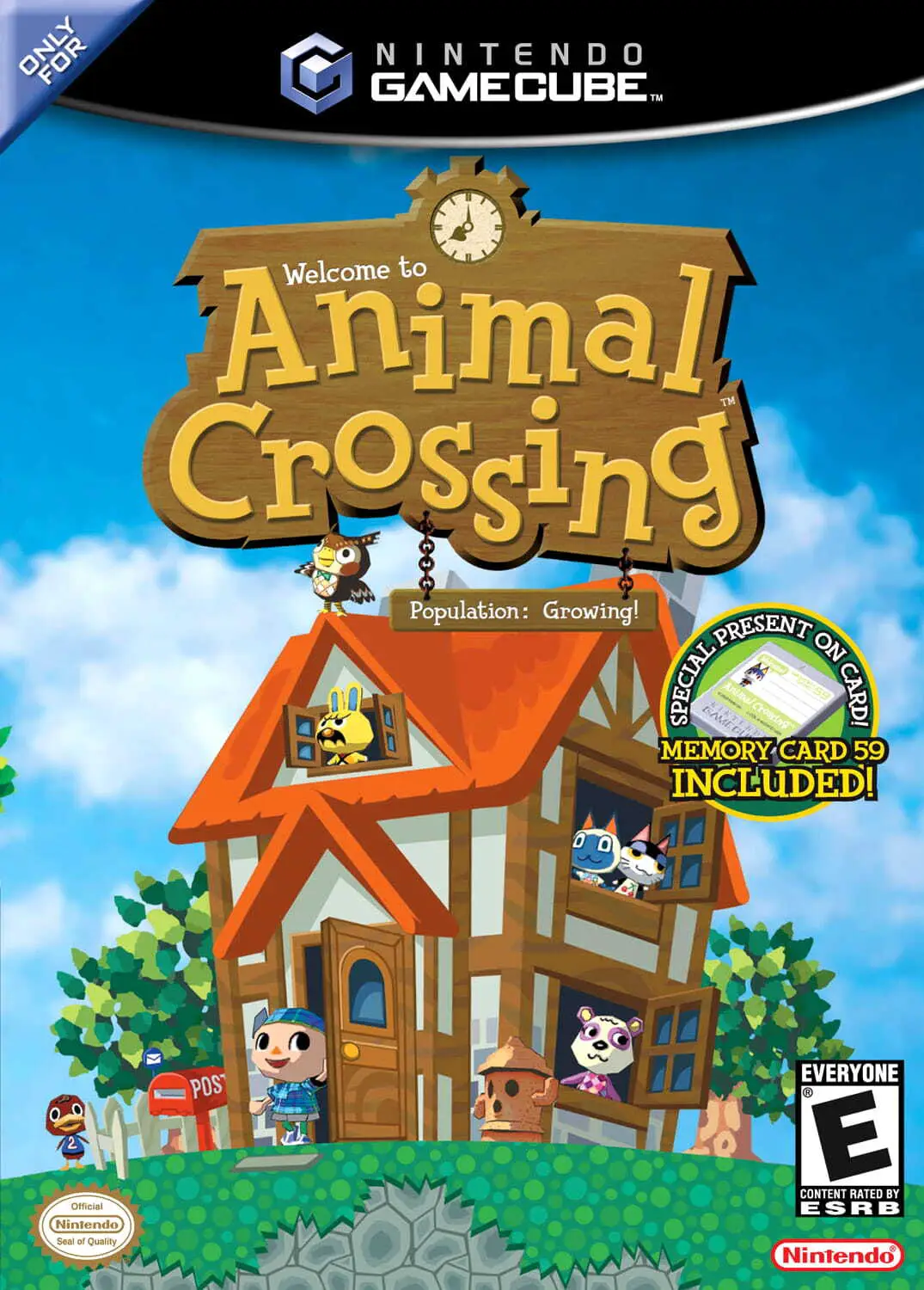 Capa de Animal Crossing