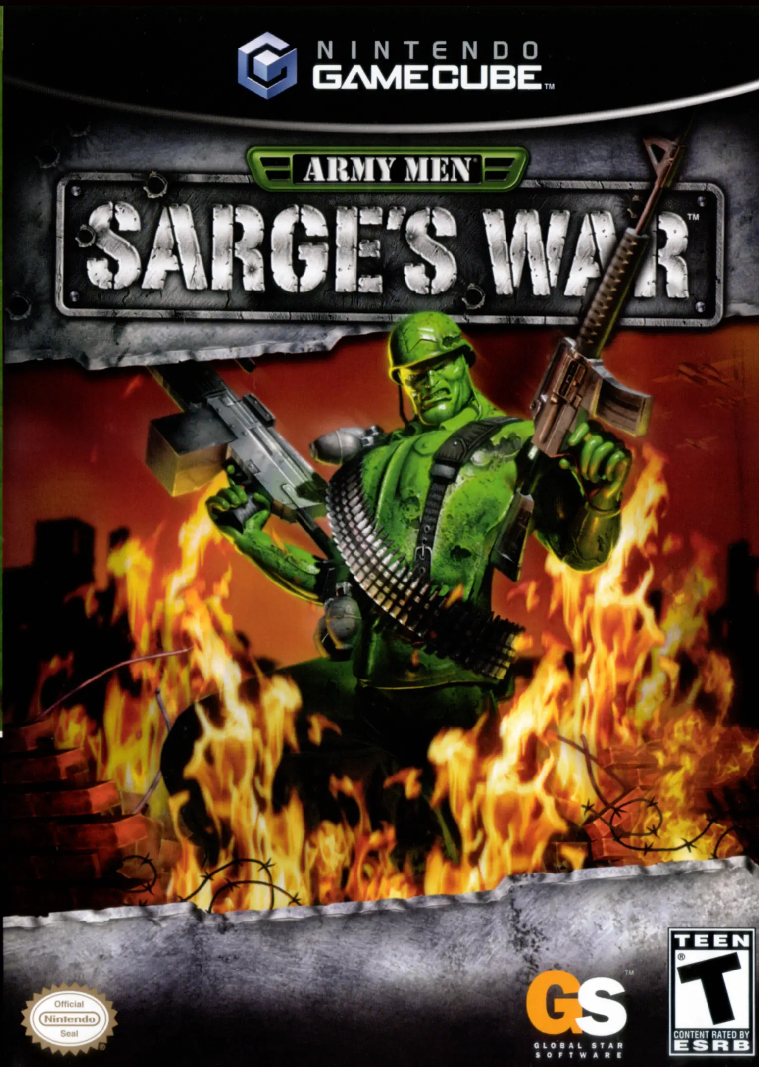 Capa de Army Men: Sarge's War