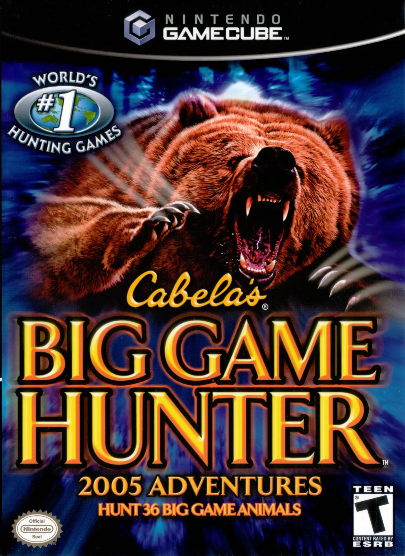Capa de Cabela's Big Game Hunter 2005 Adventures