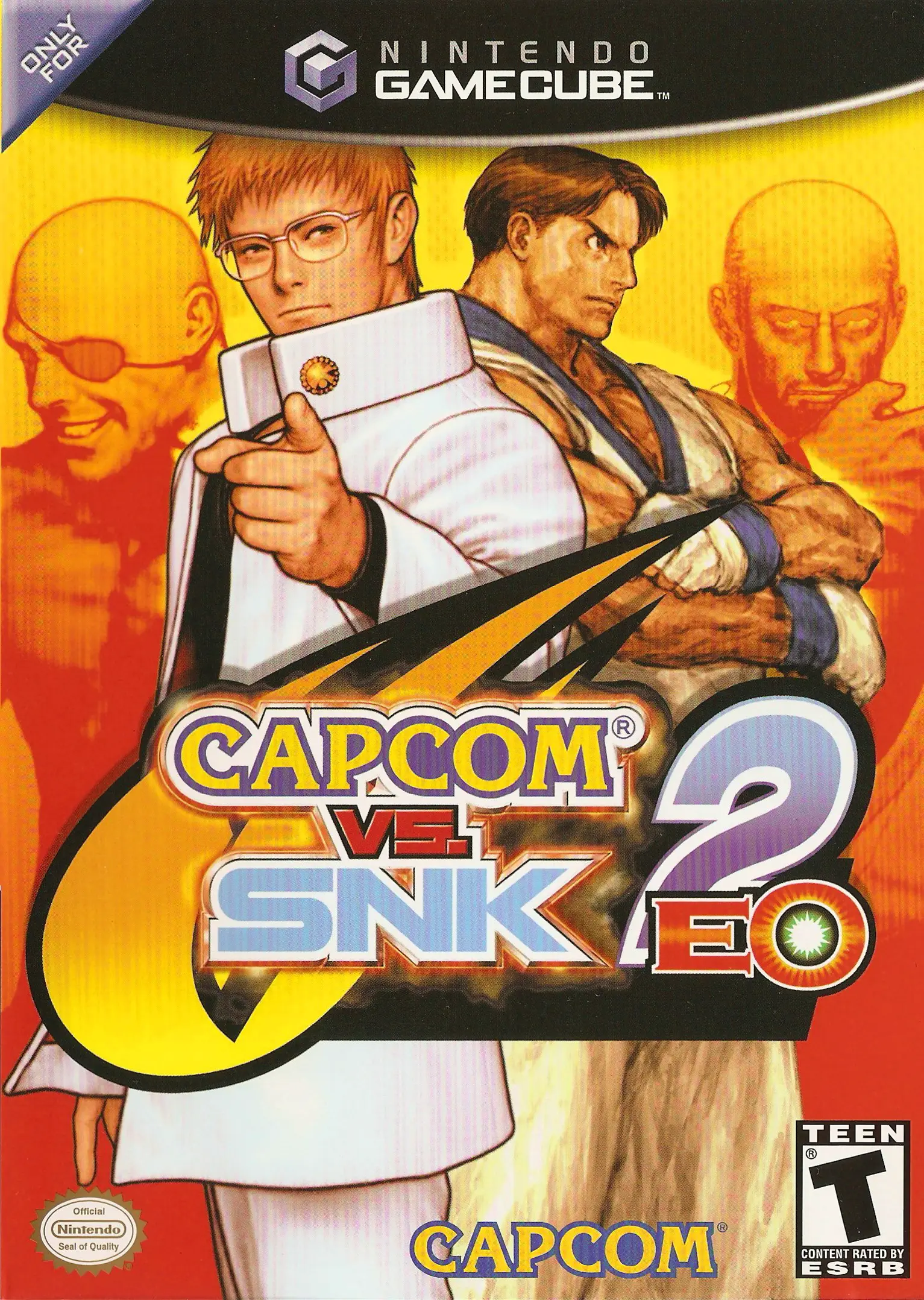 Capa de Capcom vs. SNK 2 EO