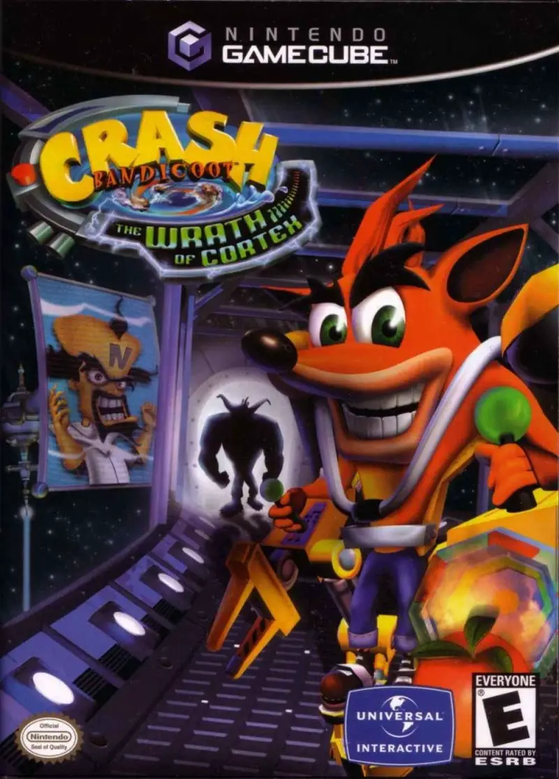 Capa de Crash Bandicoot: The Wrath of Cortex