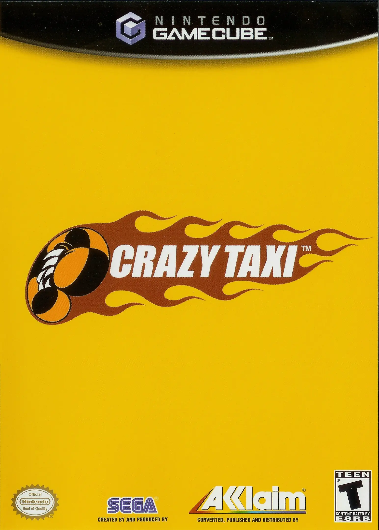 Capa de Crazy Taxi