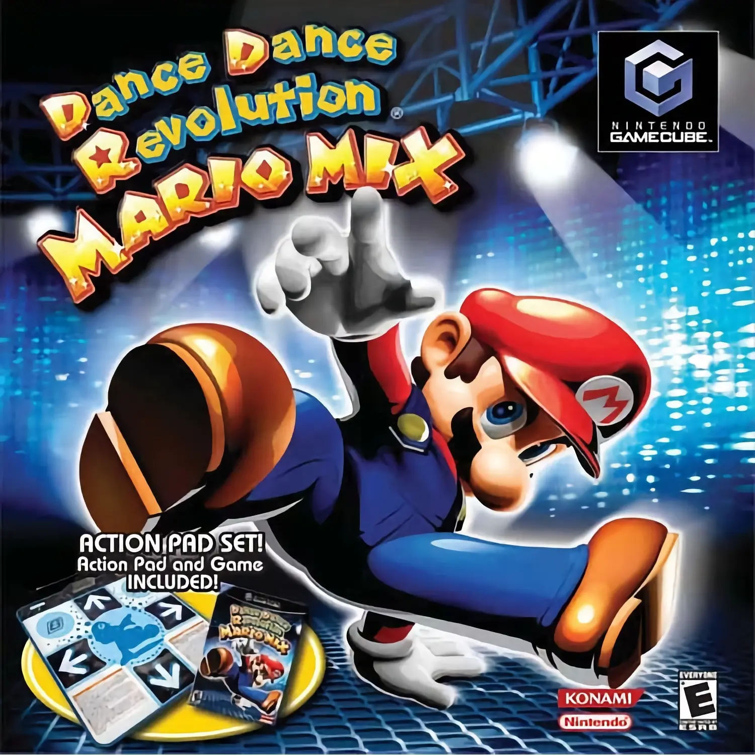 Capa de Dance Dance Revolution: Mario Mix [Action Pad Set]