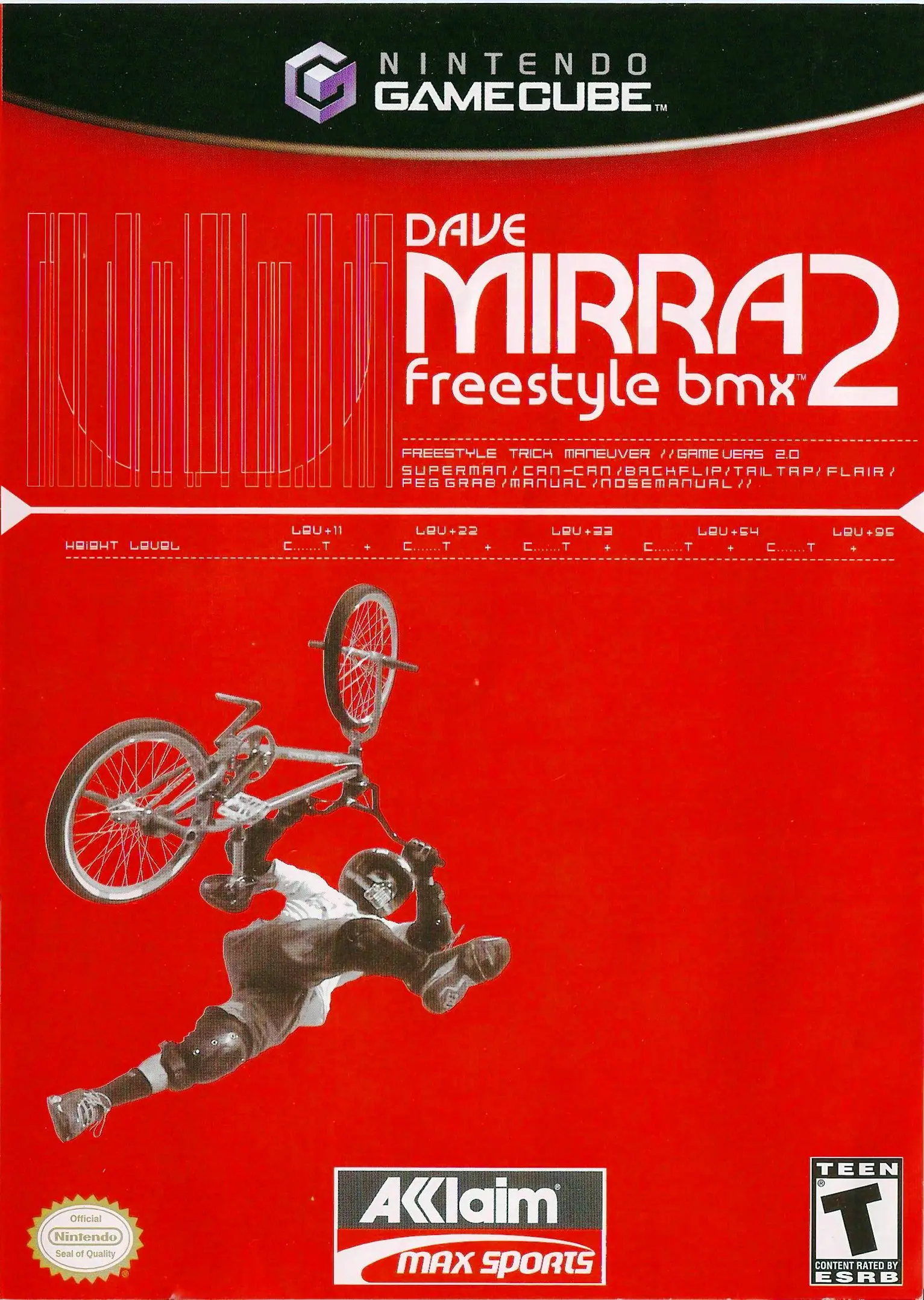 Capa de Dave Mirra Freestyle BMX 2