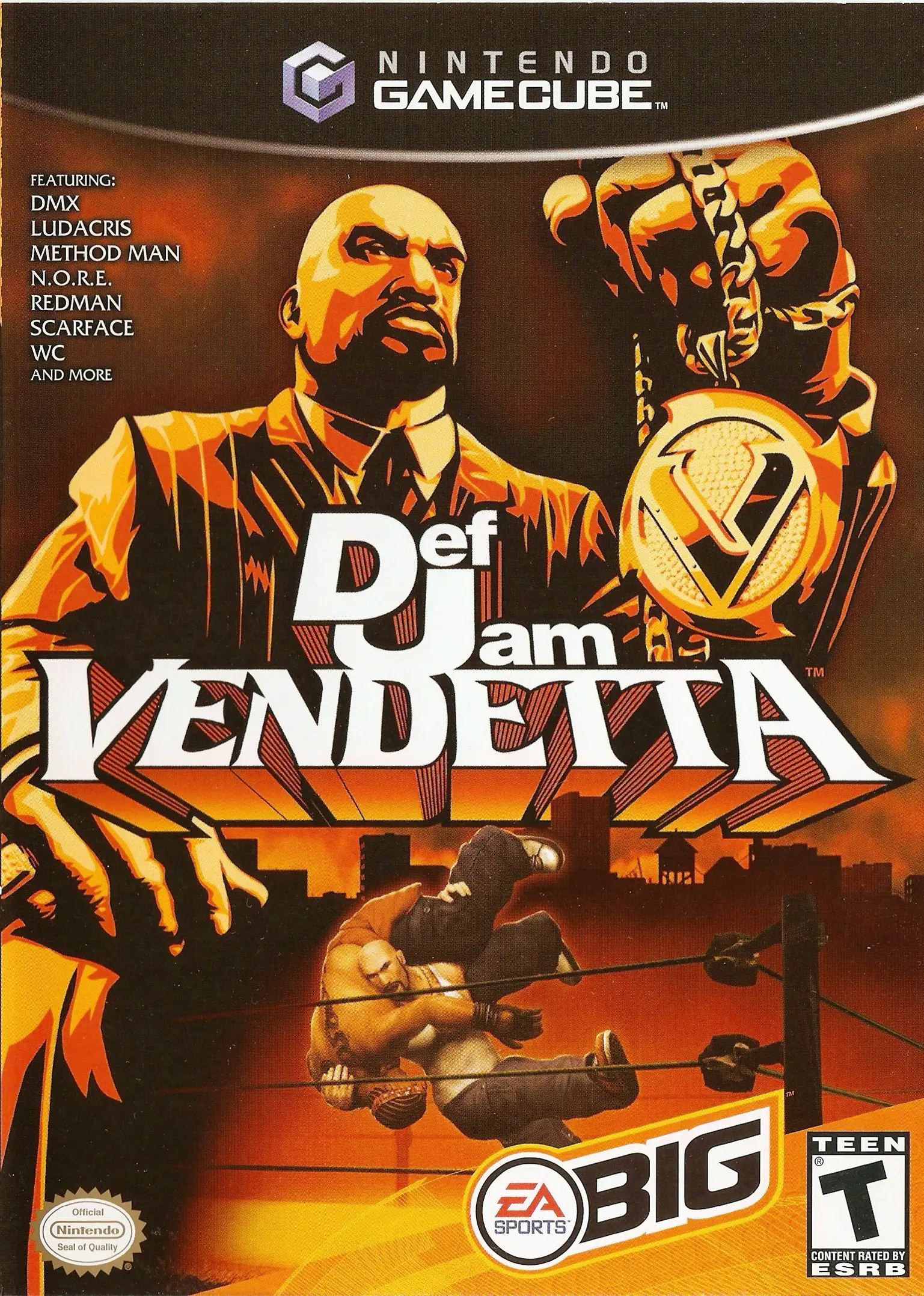 Capa de Def Jam Vendetta
