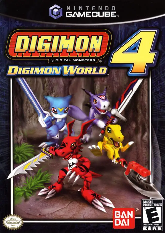 Capa de Digimon World 4