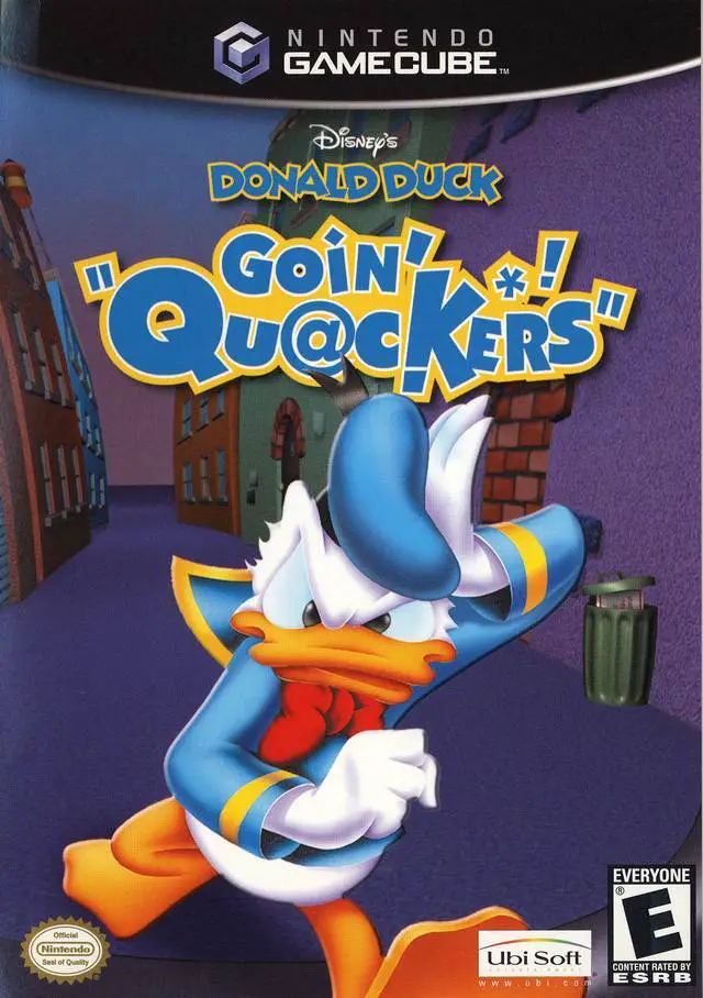 Capa de Donald Duck: Goin' Quackers