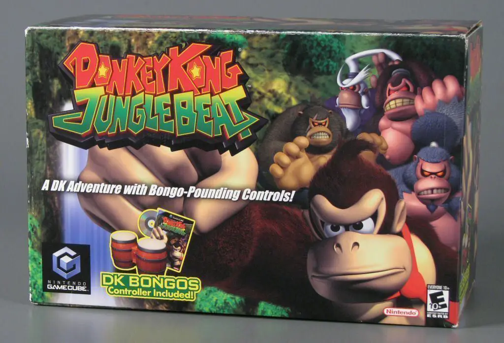 Capa de Donkey Kong Jungle Beat W/ Bongo