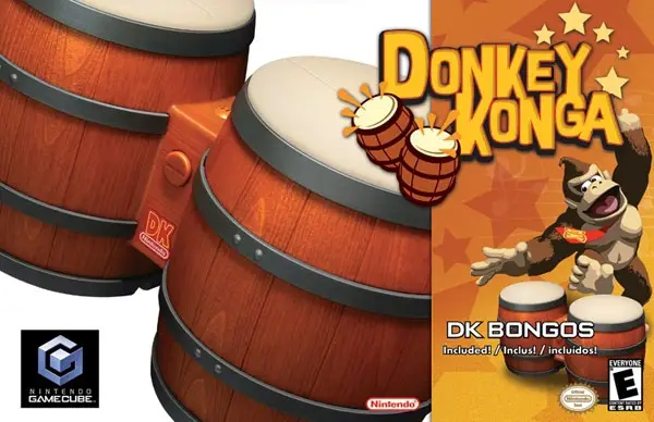 Capa de Donkey Konga w/ Bongo
