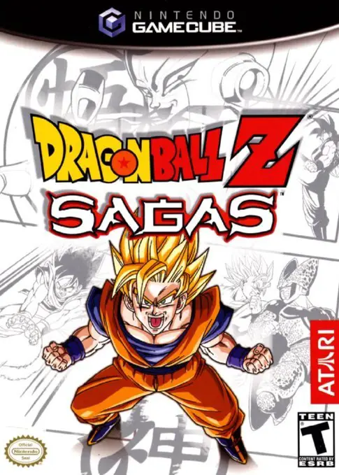 Capa de Dragon Ball Z: Sagas