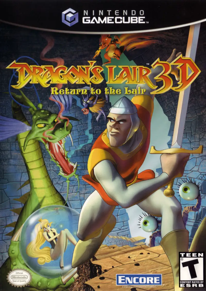Capa de Dragon's Lair 3D: Return To The Lair