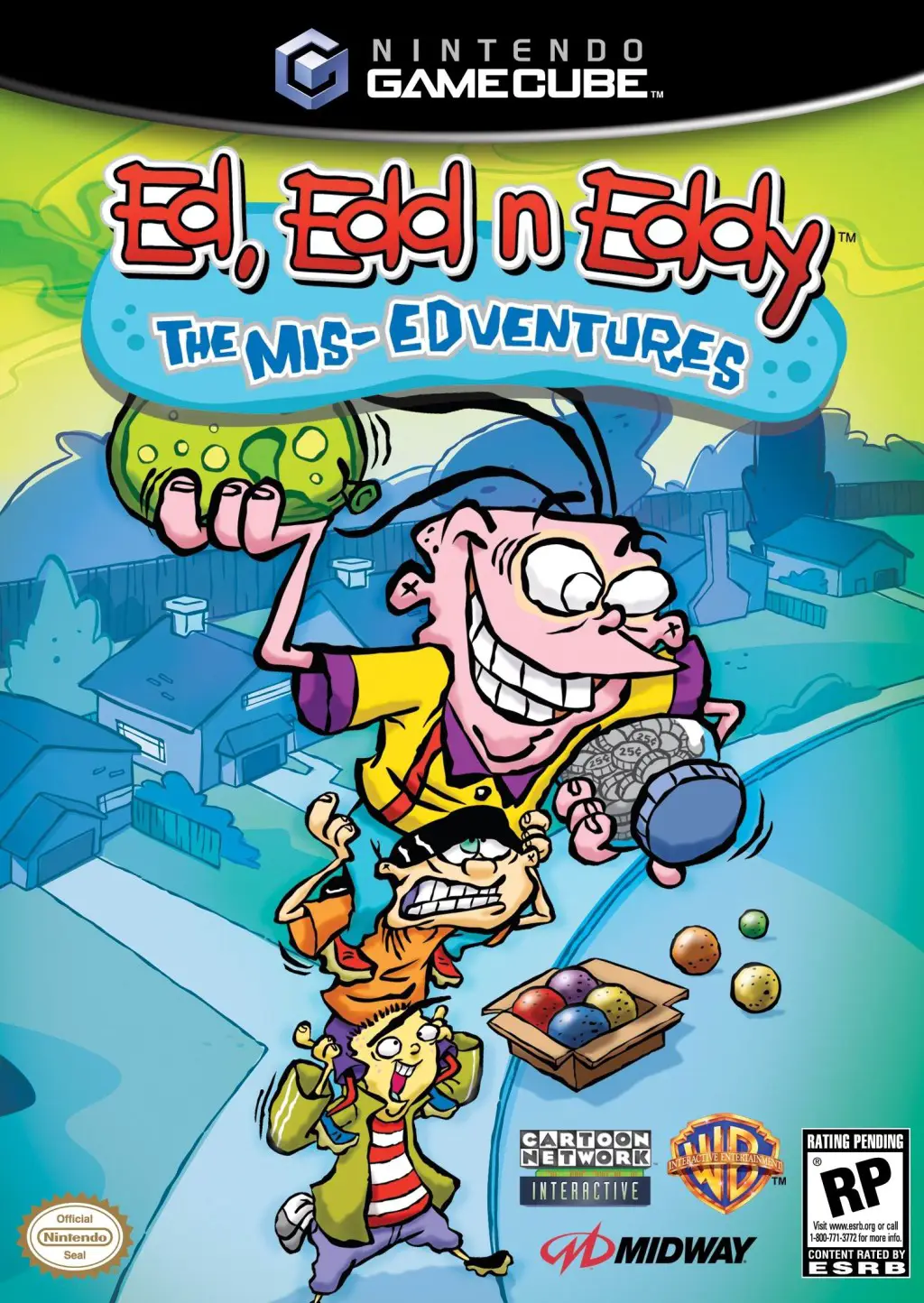 Capa de Ed, Edd n Eddy: The Mis-Edventures