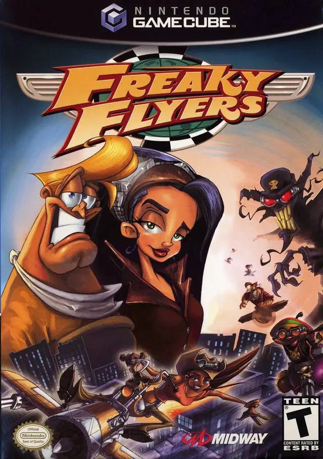 Capa de Freaky Flyers