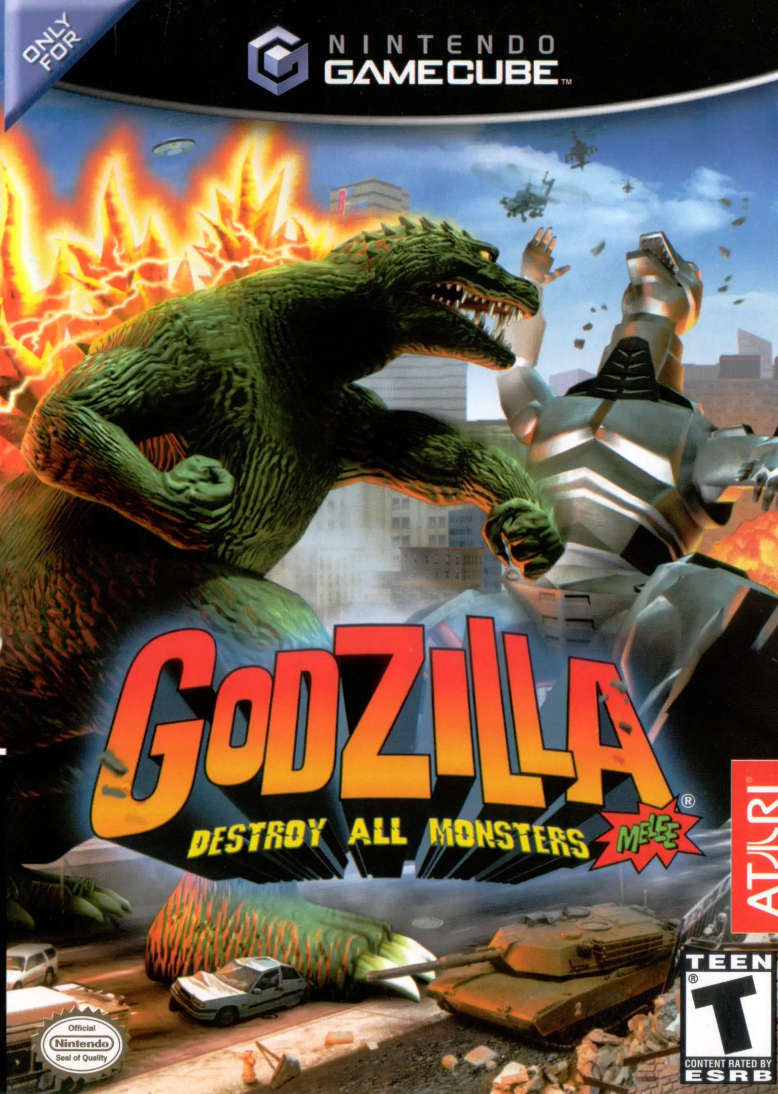 Capa de Godzilla: Destroy All Monsters Melee