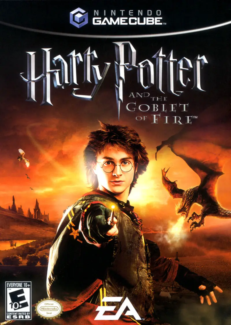 Capa de Harry Potter and the Goblet of Fire