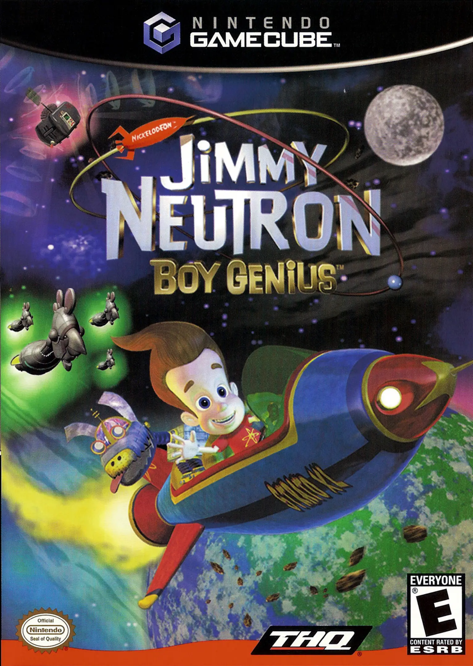 Capa de Jimmy Neutron: Boy Genius