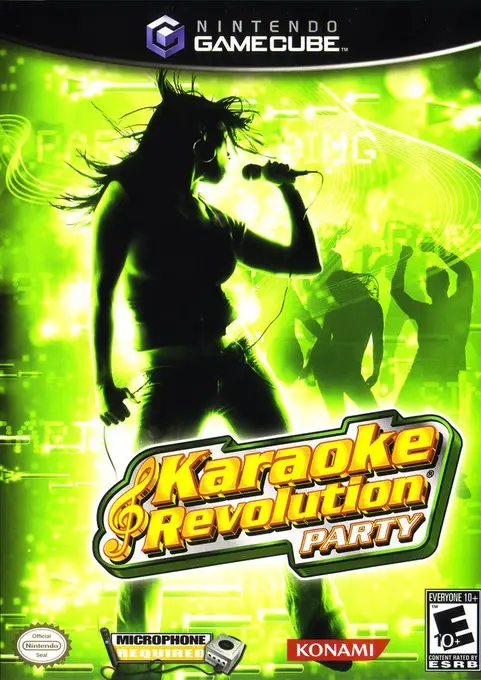 Capa de Karaoke Revolution Party