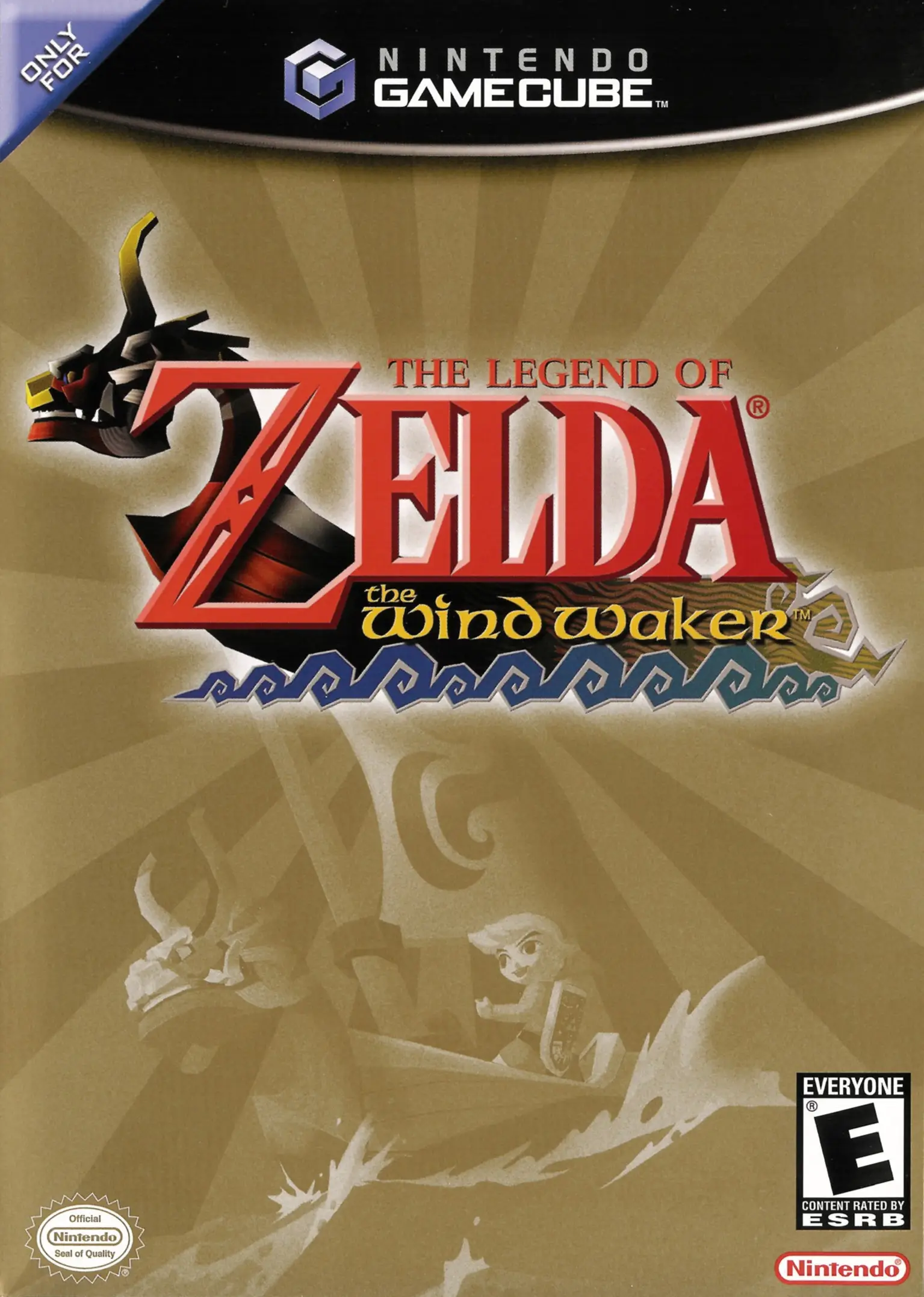 Capa de Legend of Zelda: The Wind Waker