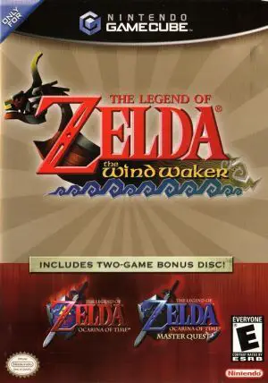 Capa de Legend of Zelda: The Wind Waker & Ocarina Master Quest Combo