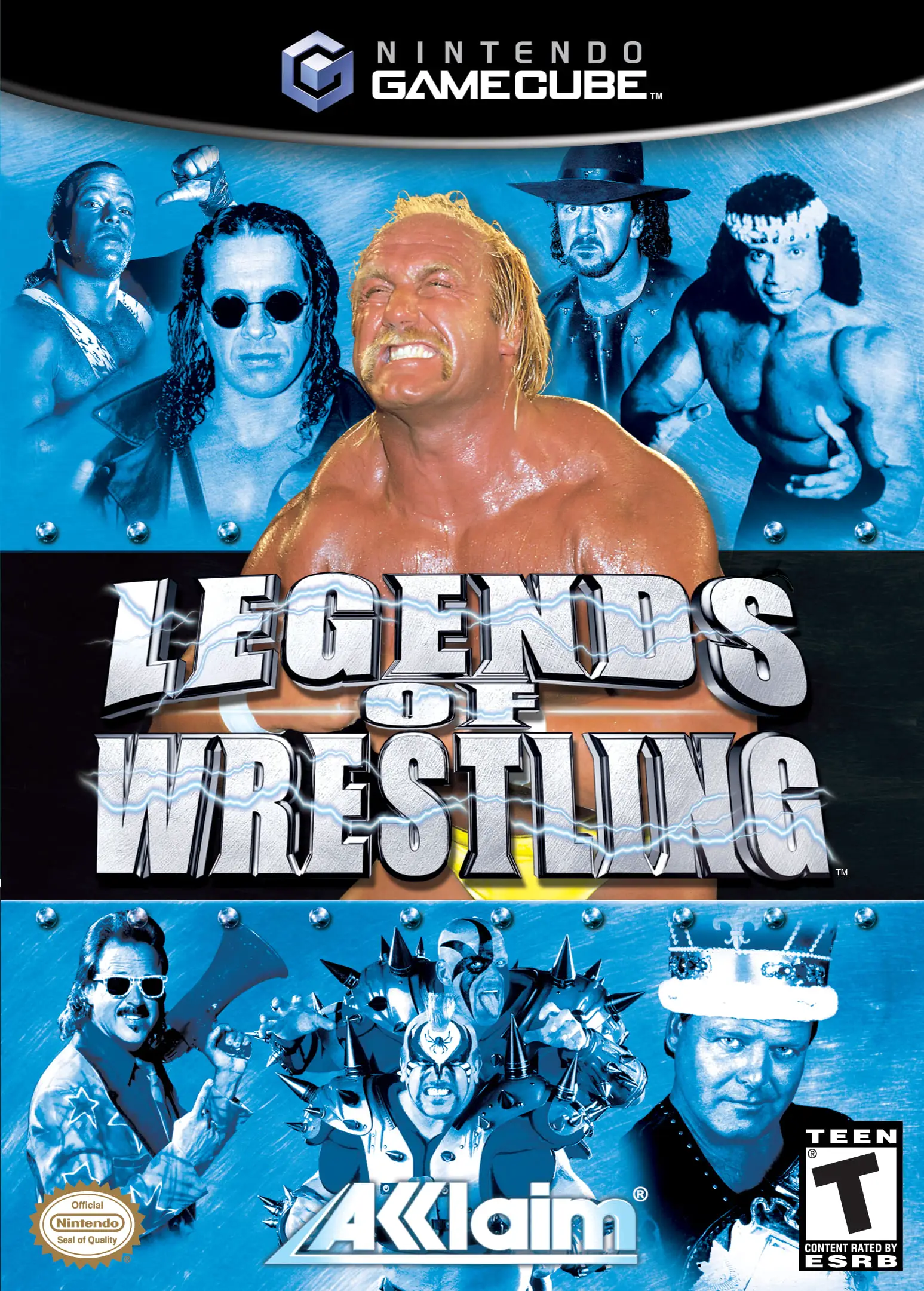 Capa de Legends of Wrestling