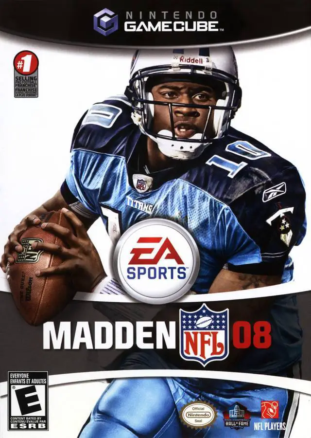 Capa de Madden NFL 08