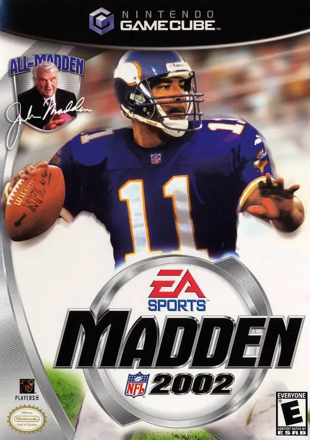 Capa de Madden NFL 2002