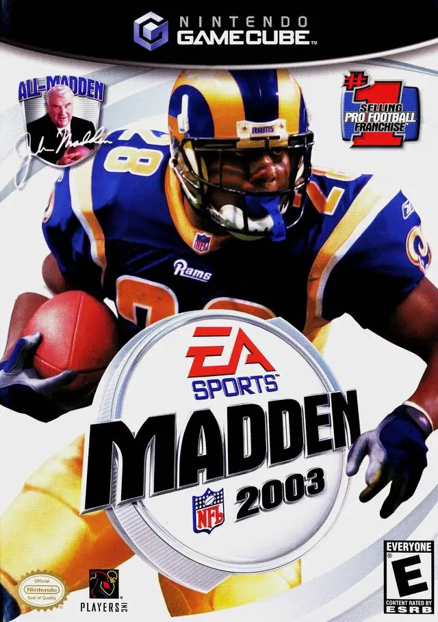 Capa de Madden NFL 2003