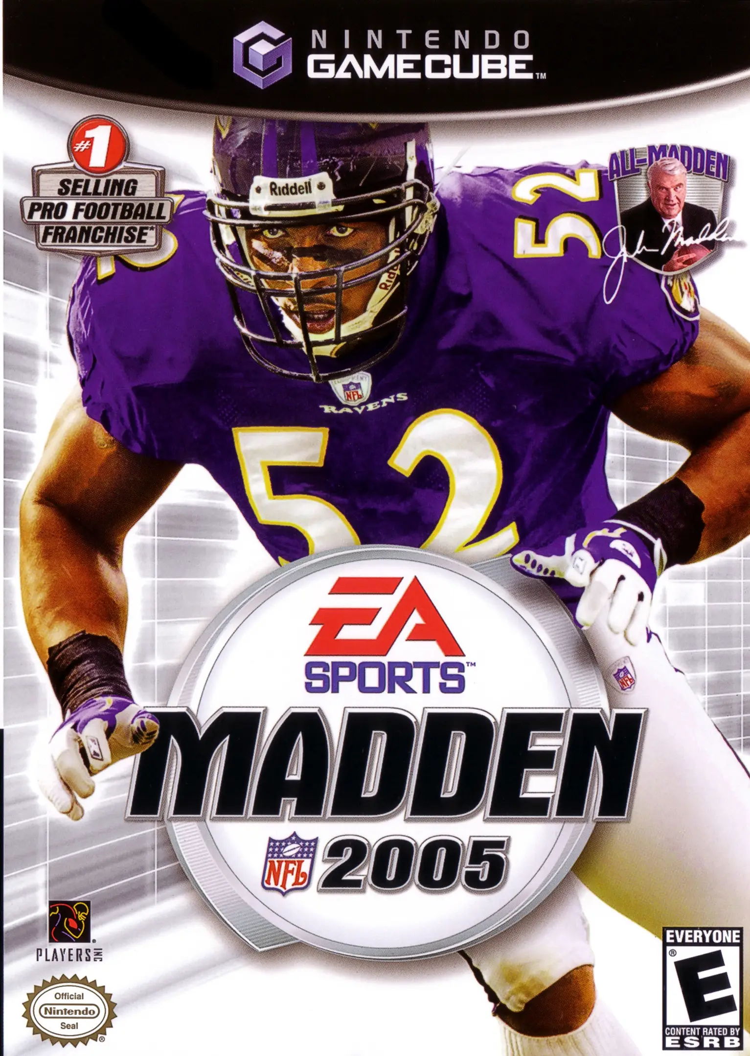 Capa de Madden NFL 2005