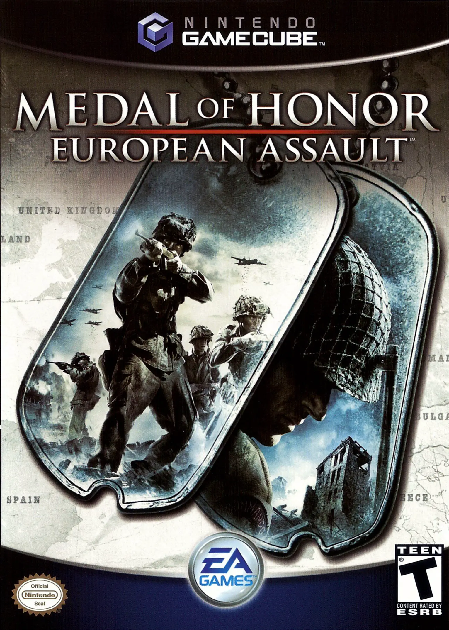 Capa de Medal of Honor: European Assault