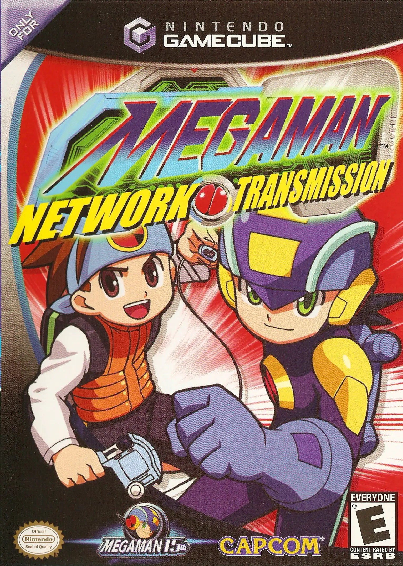 Capa de Mega Man Network Transmission