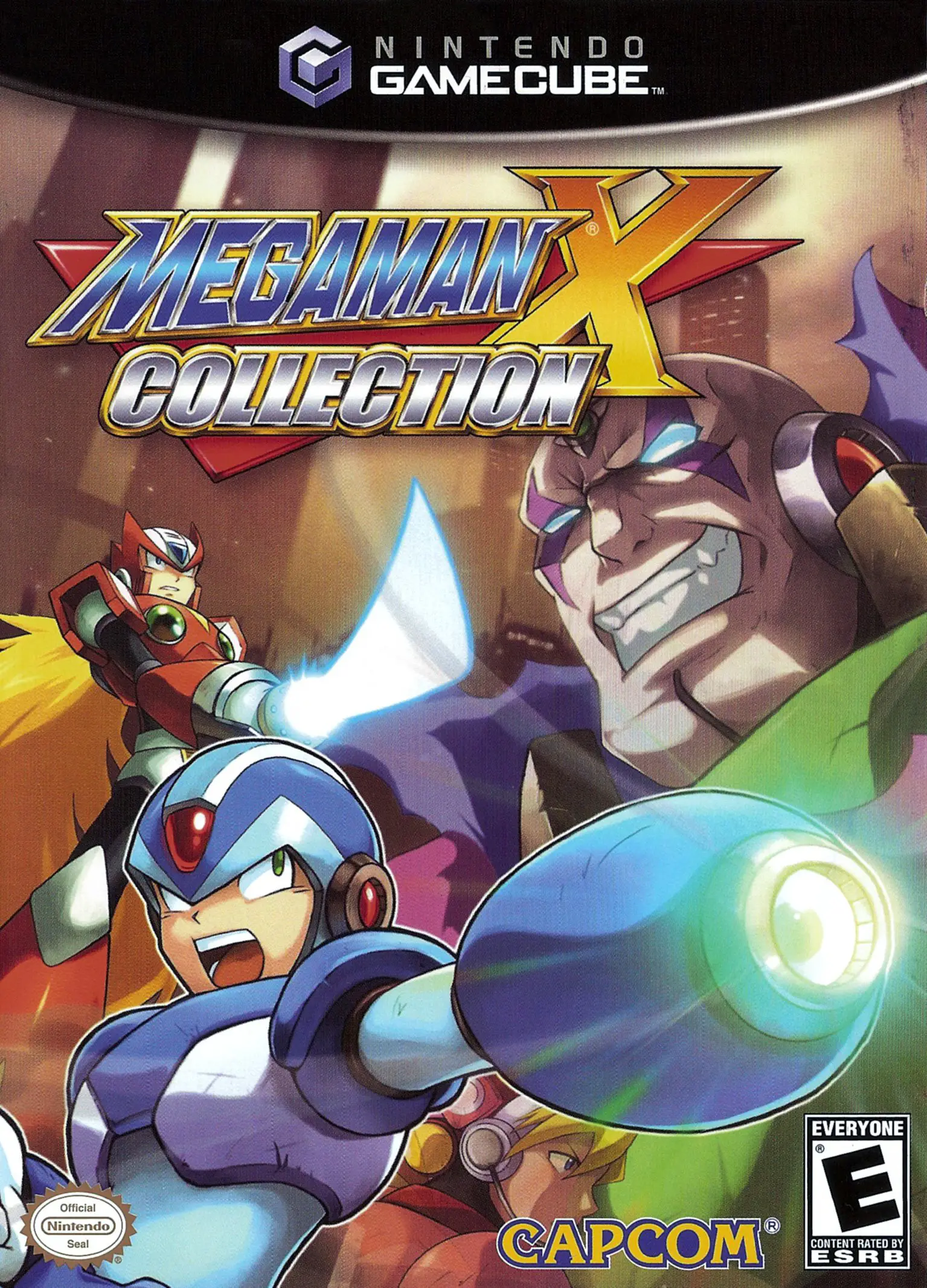 Capa de Mega Man X Collection