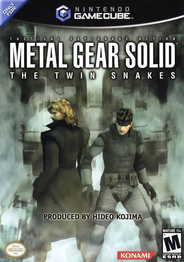 Capa de Metal Gear Solid: The Twin Snakes