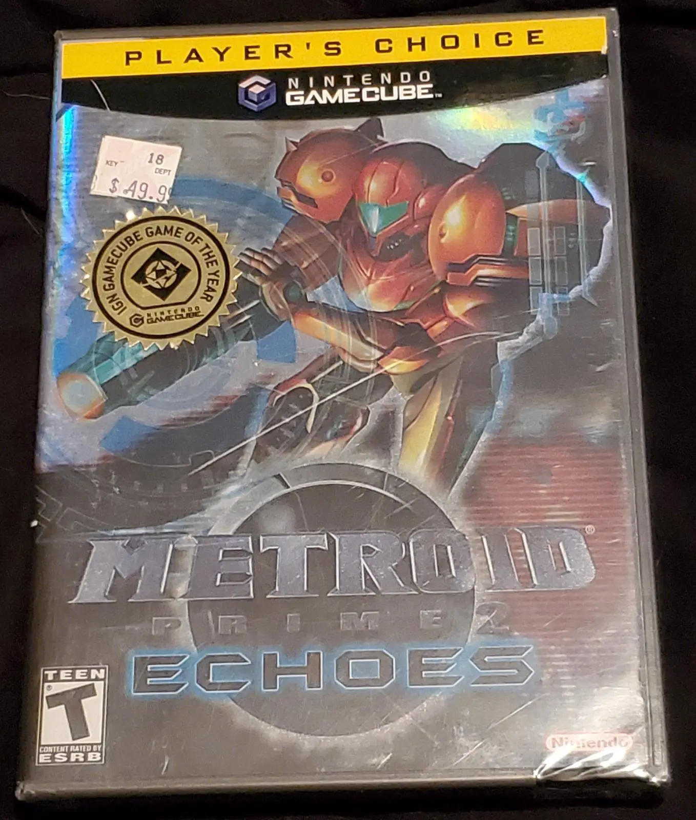 Capa de Metroid Prime 2: Echoes [Player's Choice]