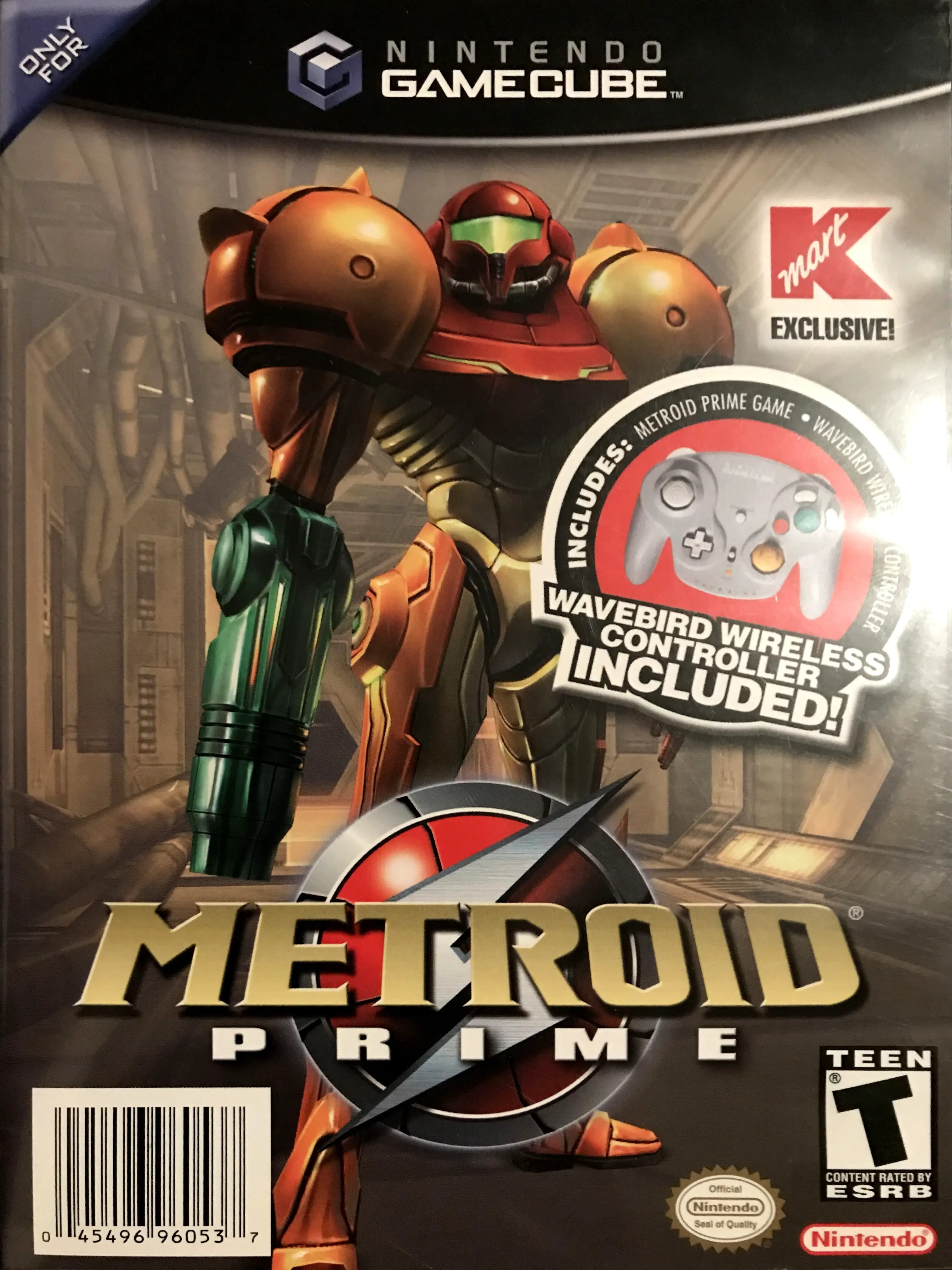 Capa de Metroid Prime [Kmart Wavebird Bundle]