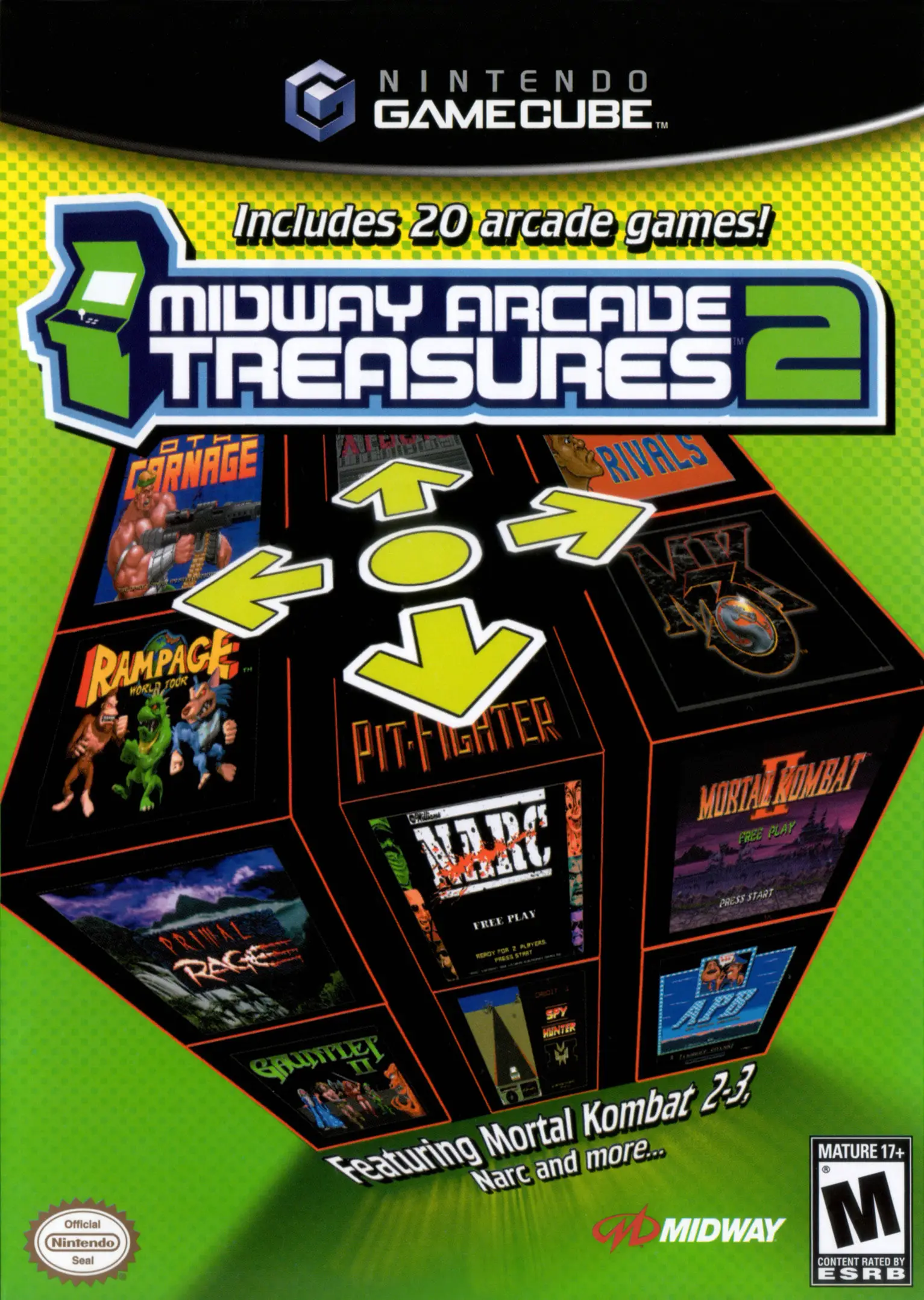 Capa de Midway Arcade Treasures 2