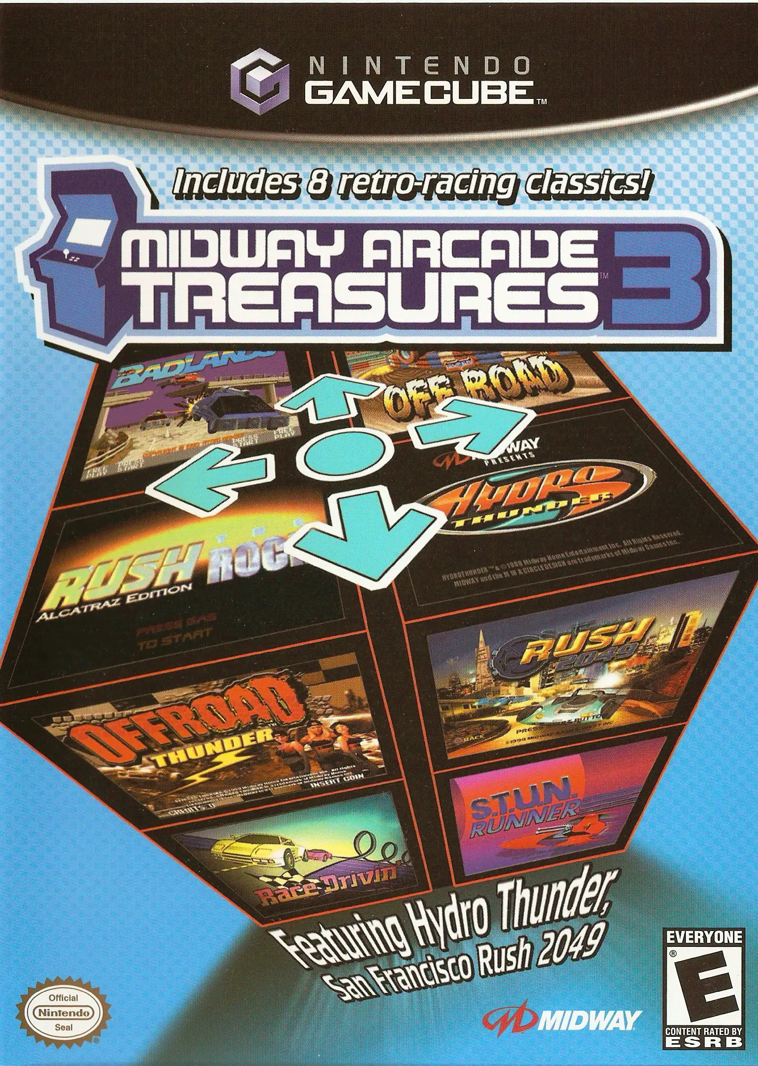 Capa de Midway Arcade Treasures 3
