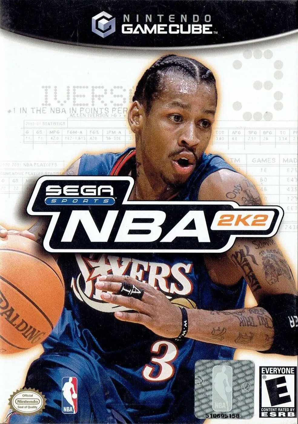 Capa de NBA 2K2