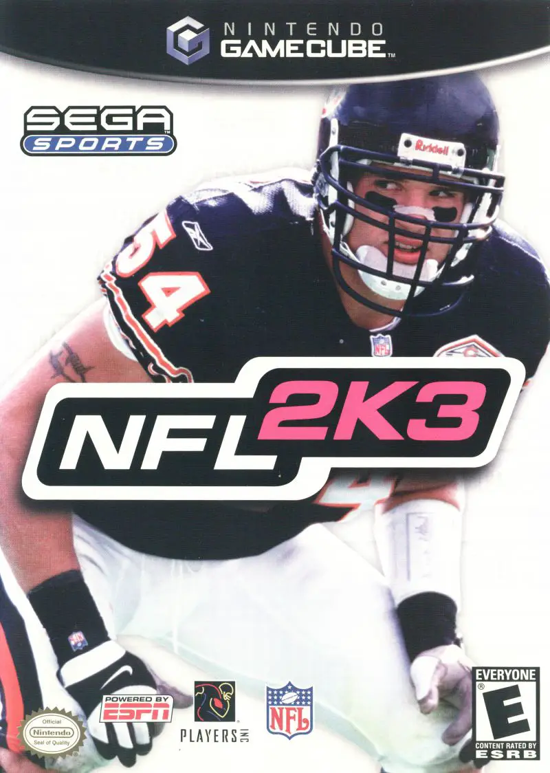 Capa de NFL 2K3
