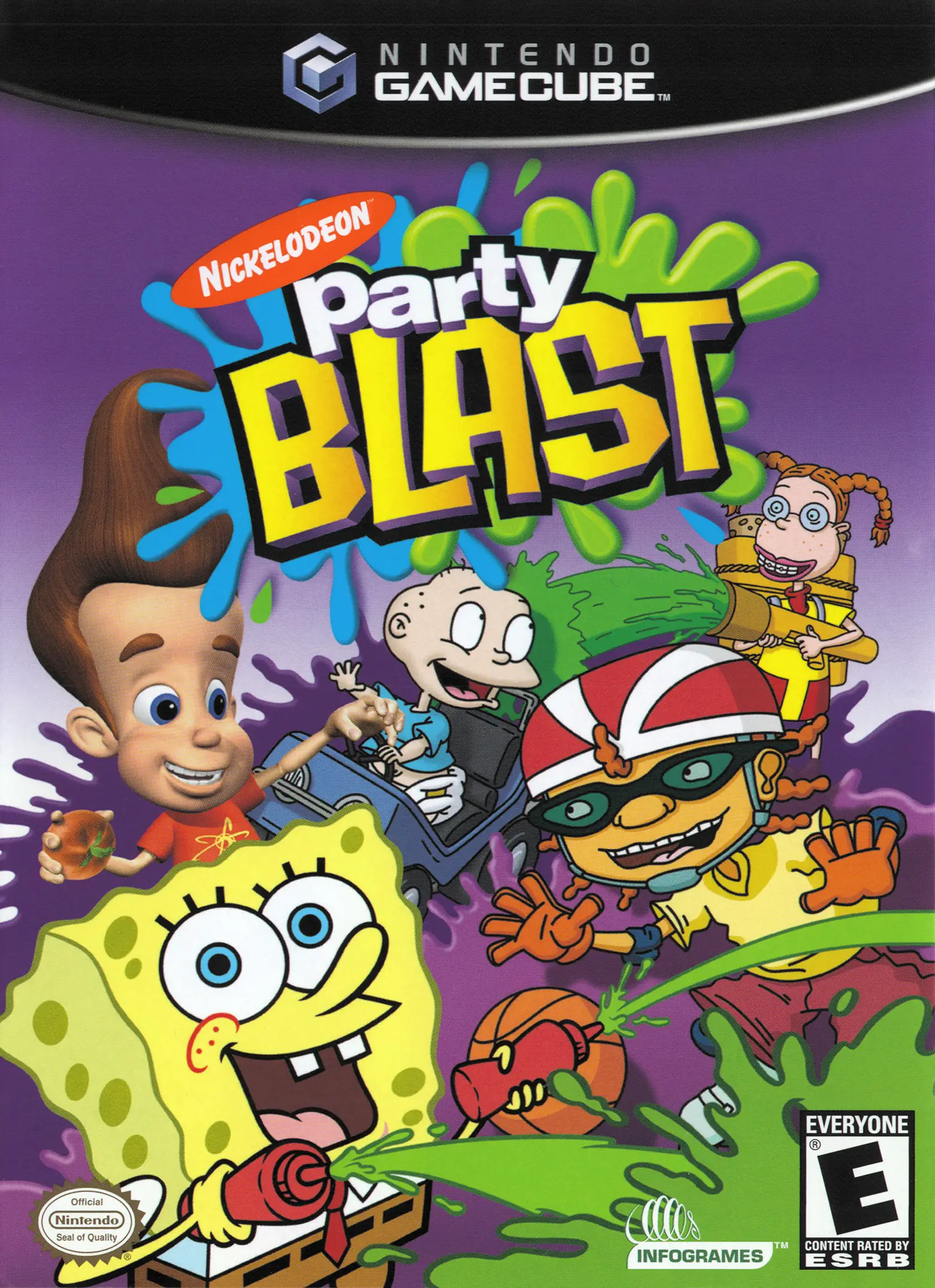 Capa de Nickelodeon Party Blast