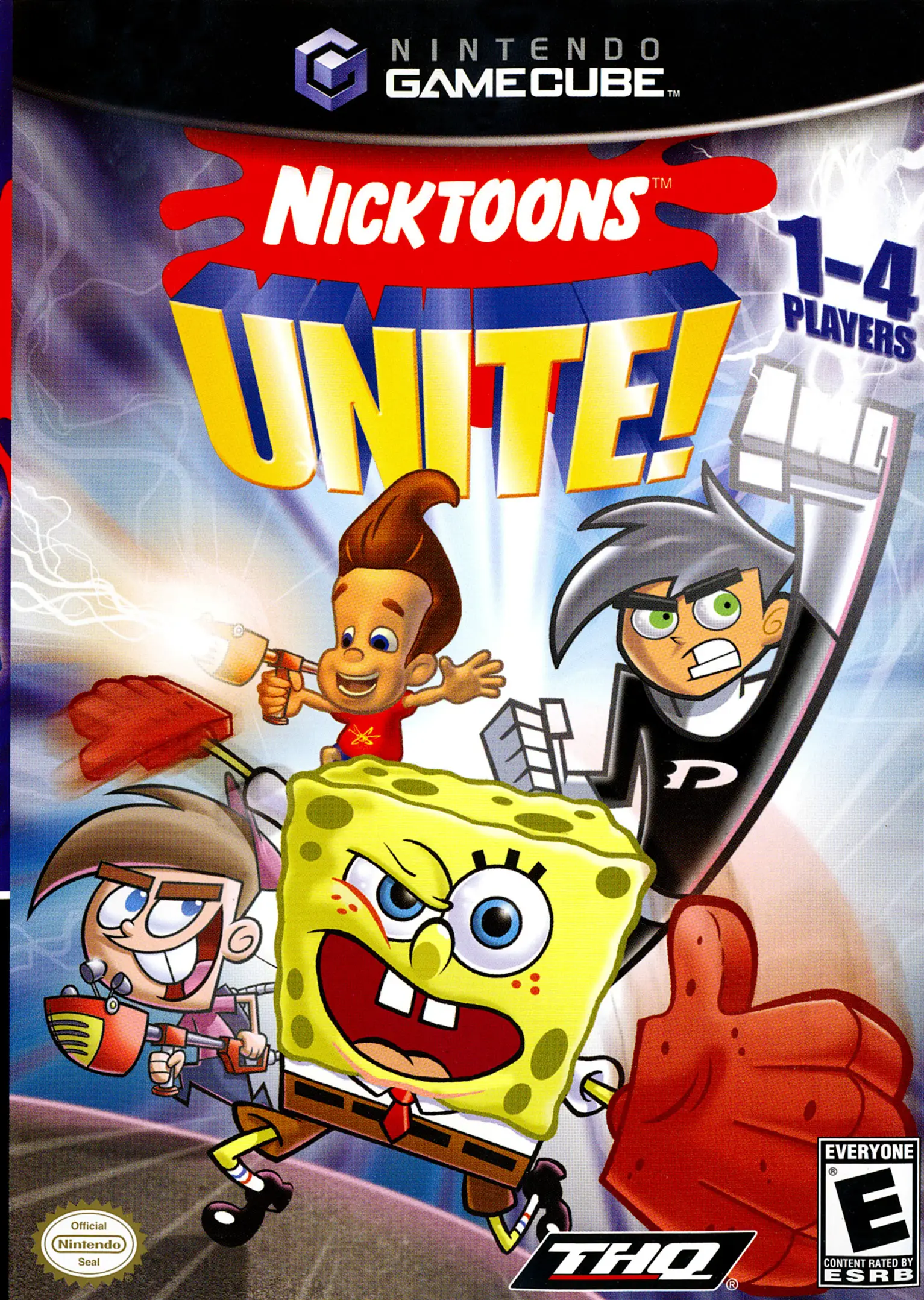 Capa de Nicktoons Unite!