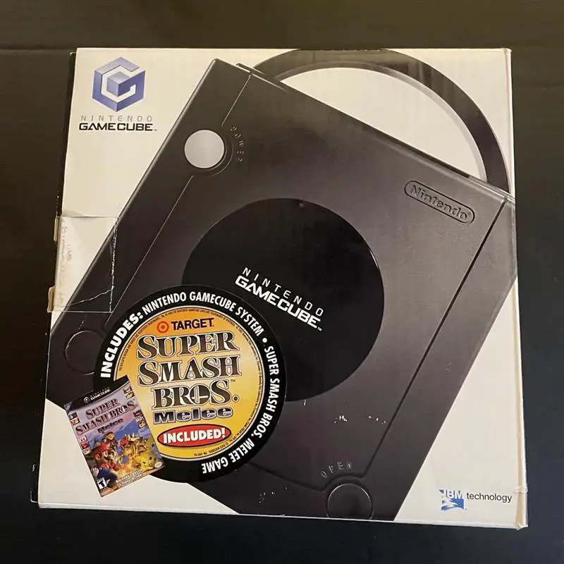 Capa de Nintendo GameCube System [Super Smash Bros. Black Bundle]