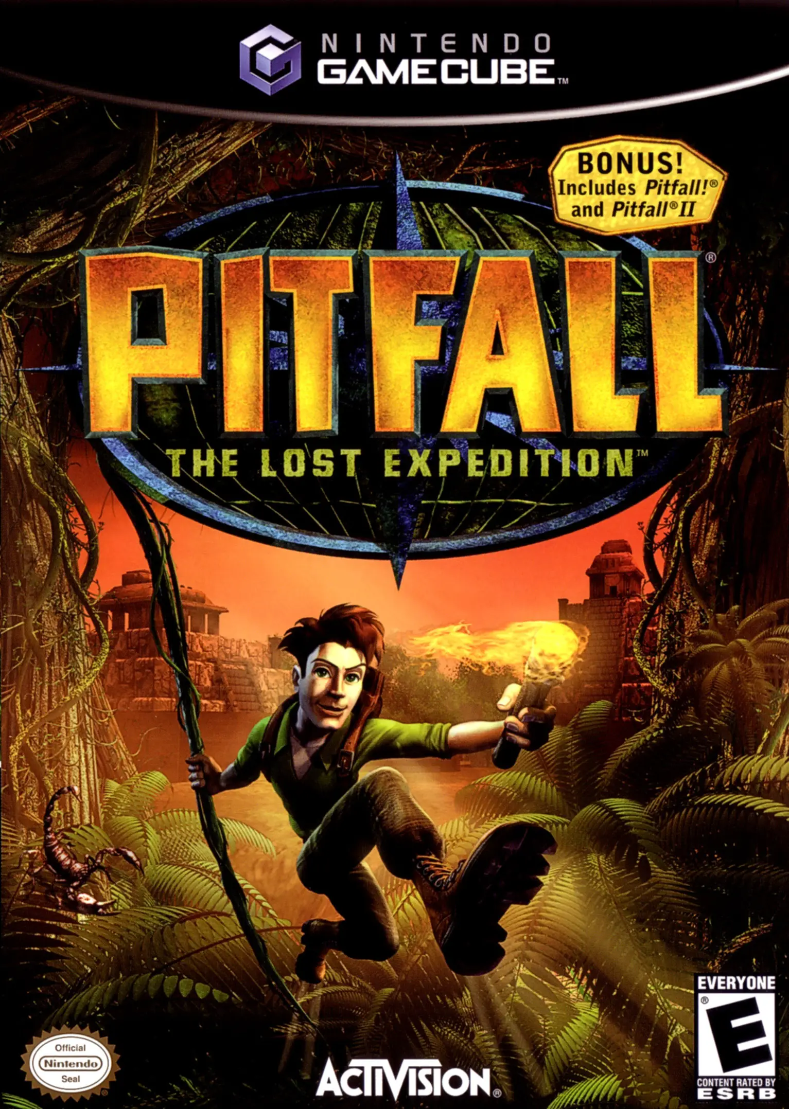 Capa de Pitfall: The Lost Expedition