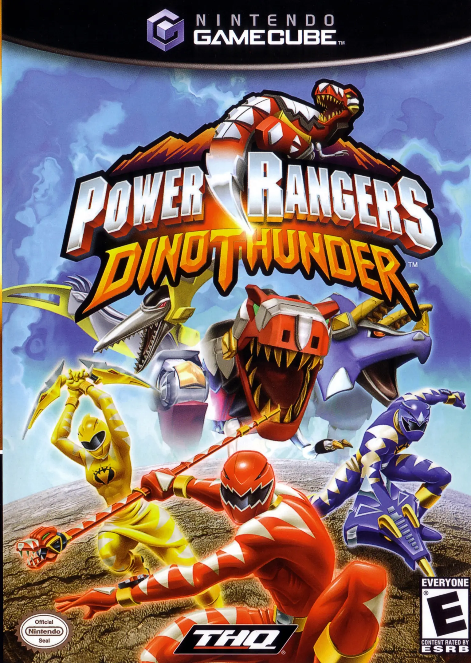 Capa de Power Rangers: Dino Thunder