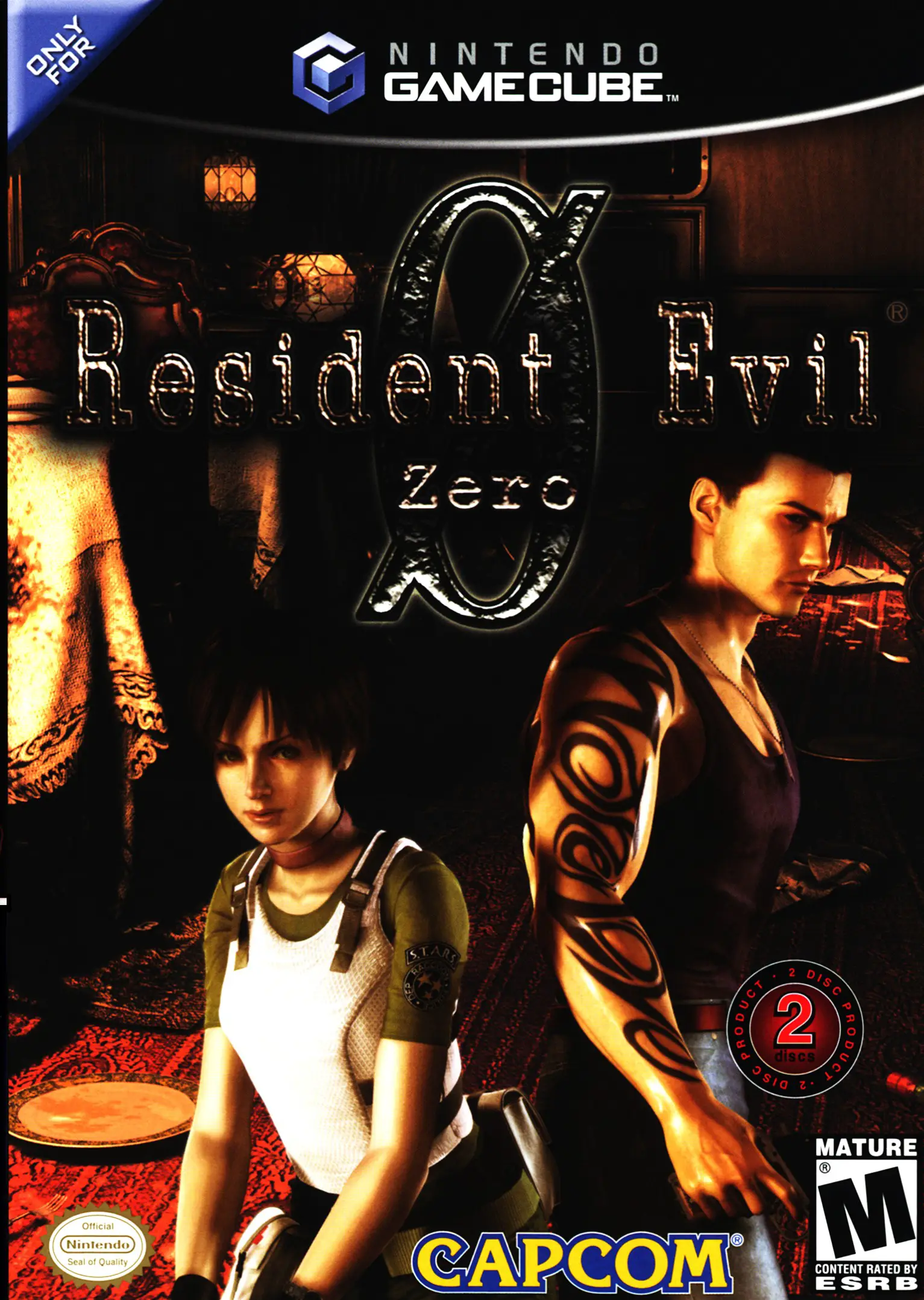 Capa de Resident Evil 0