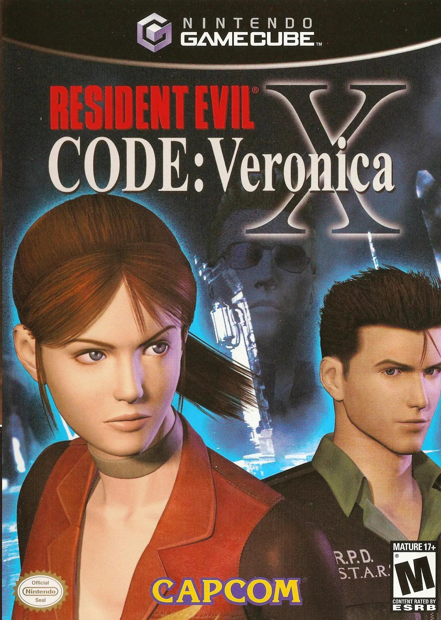 Capa de Resident Evil Code: Veronica X