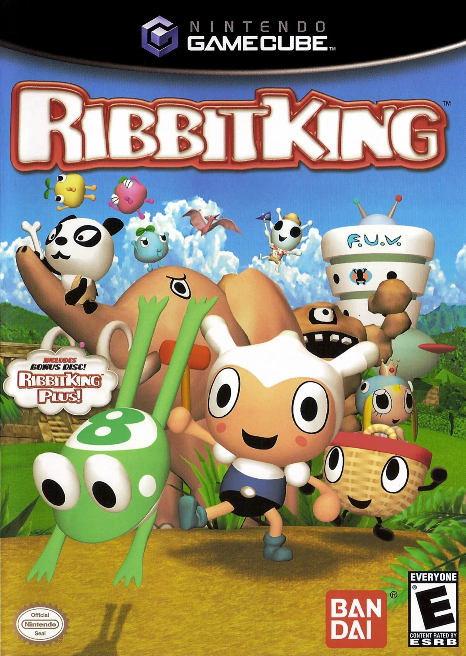 Capa de Ribbit King