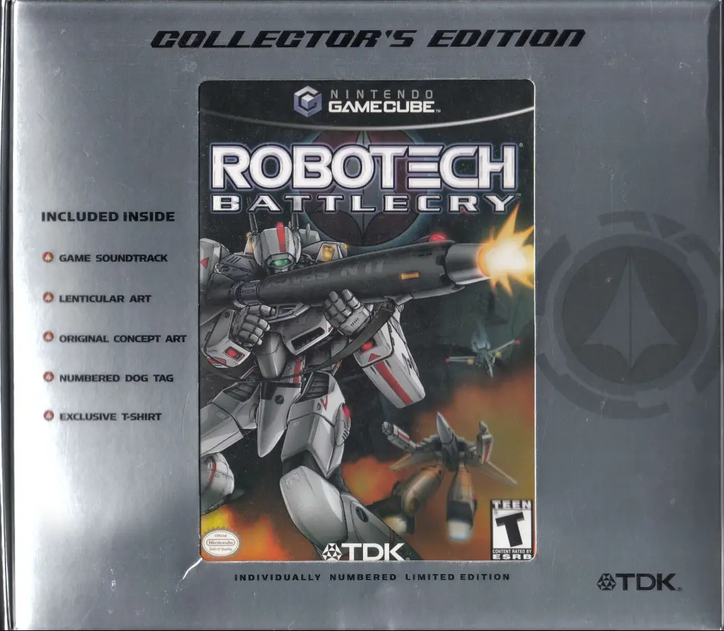 Capa de Robotech: Battlecry [Collector's Edition]