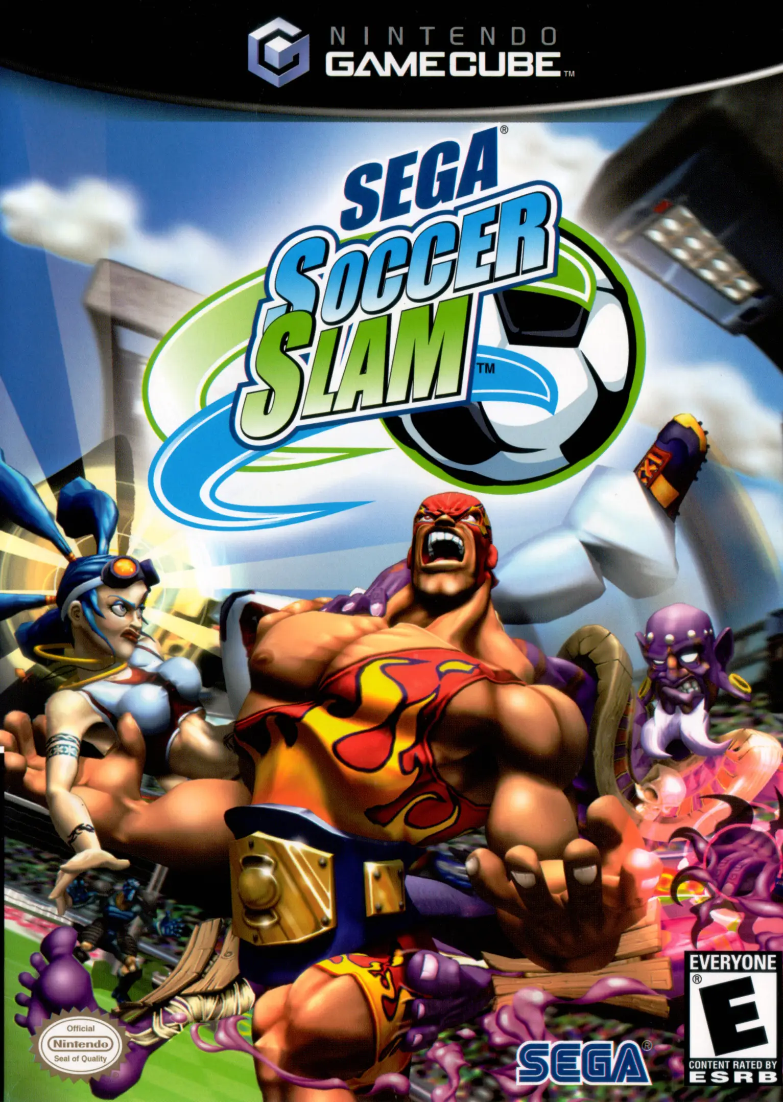 Capa de Sega Soccer Slam