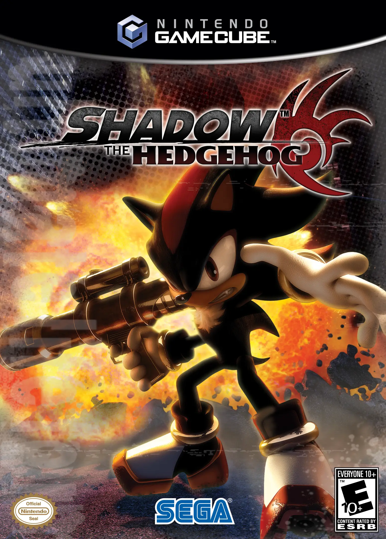 Capa de Shadow the Hedgehog