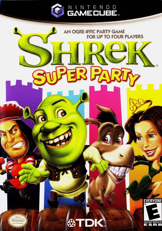 Capa de Shrek: Super Party